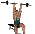 Triceps Extension - Seated Barbell